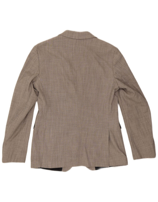 Zara Herre 2-knaps blazerjakke EU 48 Medium Grå Polyester