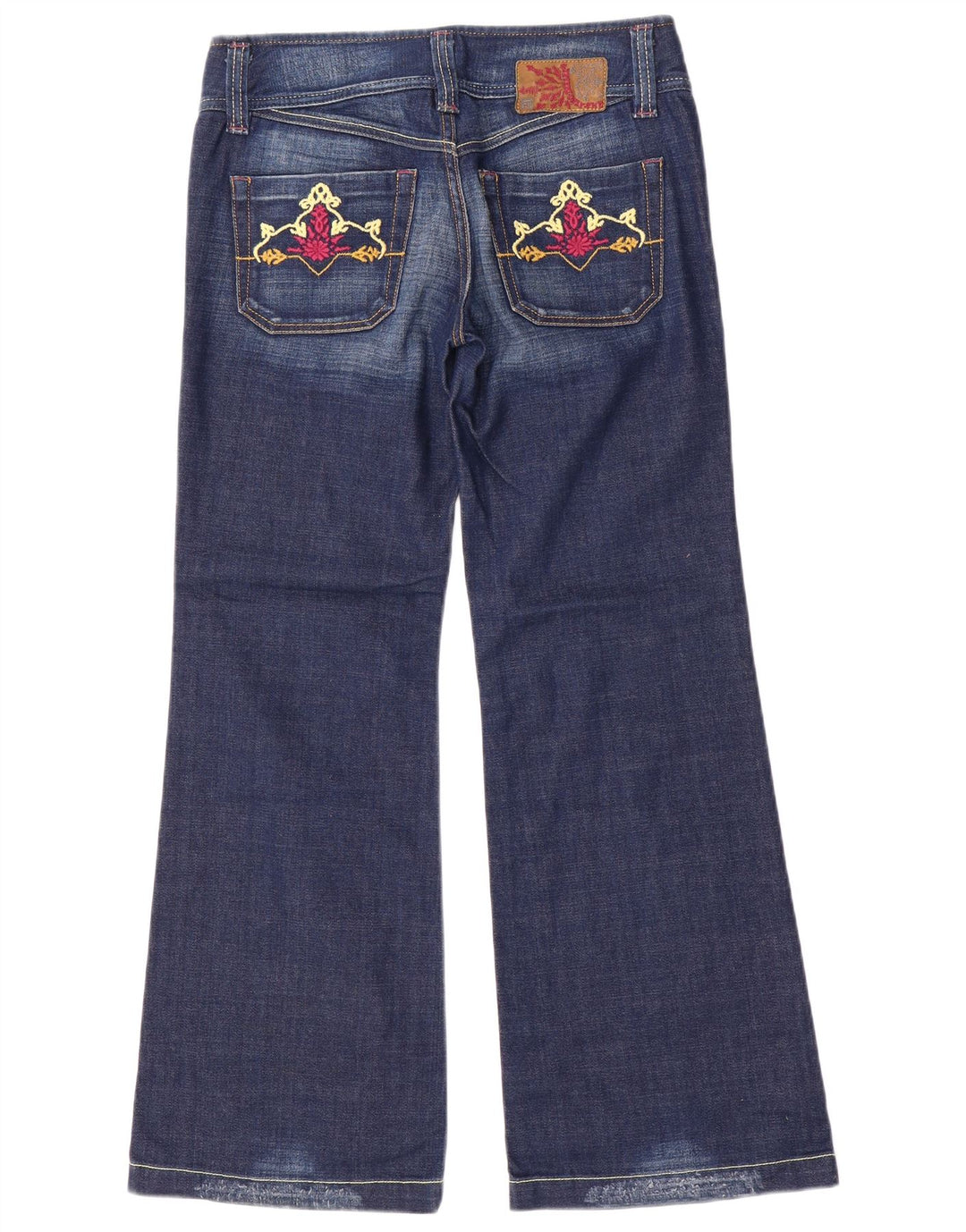 DIESEL Dame Bootcut Jeans W26 L29 Blå Bomuld