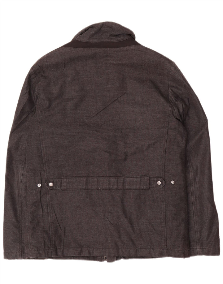 Geox Herre Respira Utility Jacket UK 38 Medium Grey Cotton