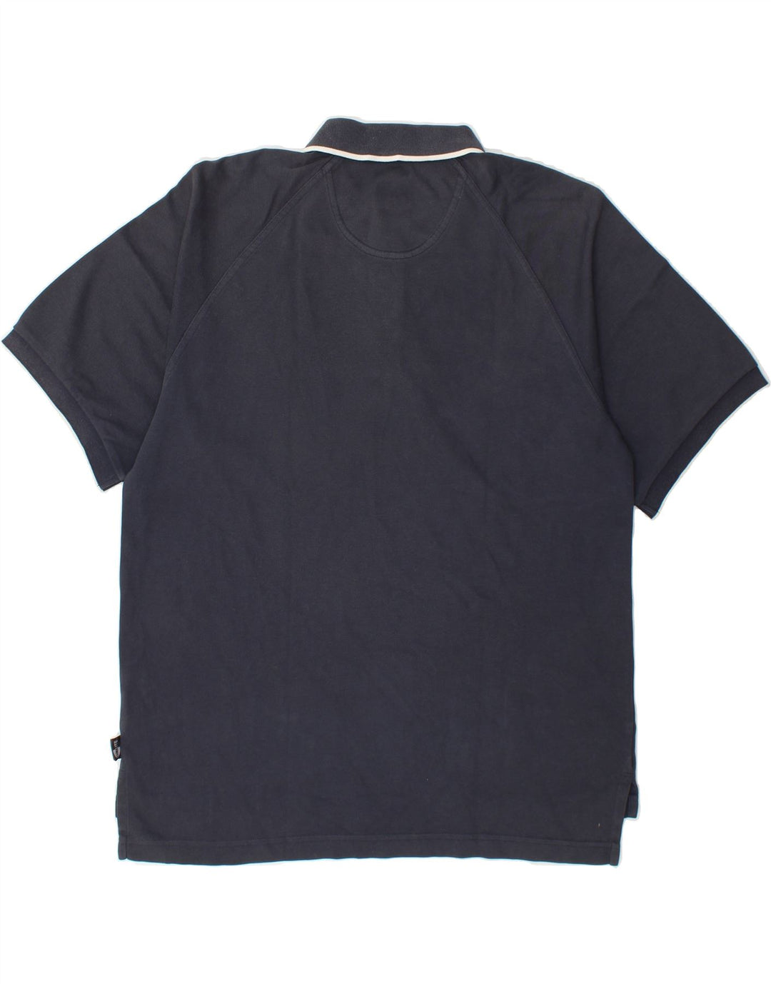 ADIDAS Mens Climalite Polo Shirt Medium Navy Blue Cotton Vintage Adidas and Second-Hand Adidas from Messina Hembry 