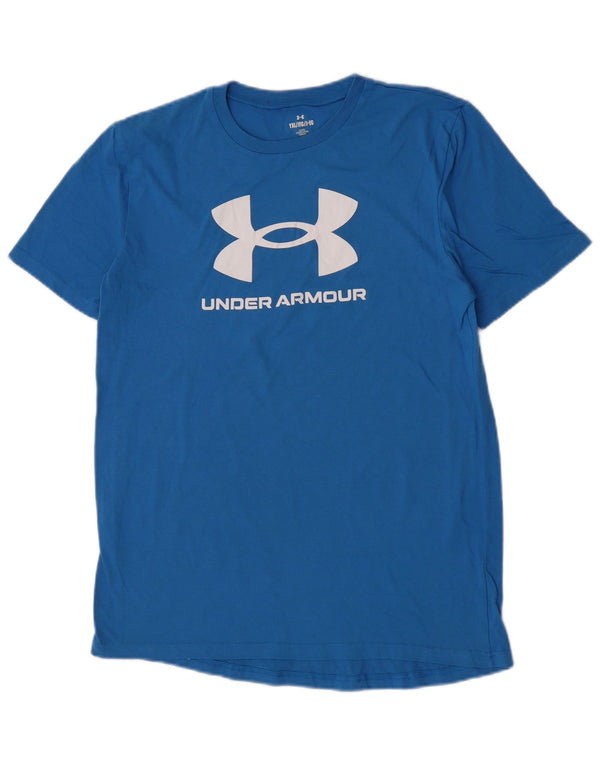 Under Armour Boys Grafisk T-Shirt Top 13-14 år XL Blå