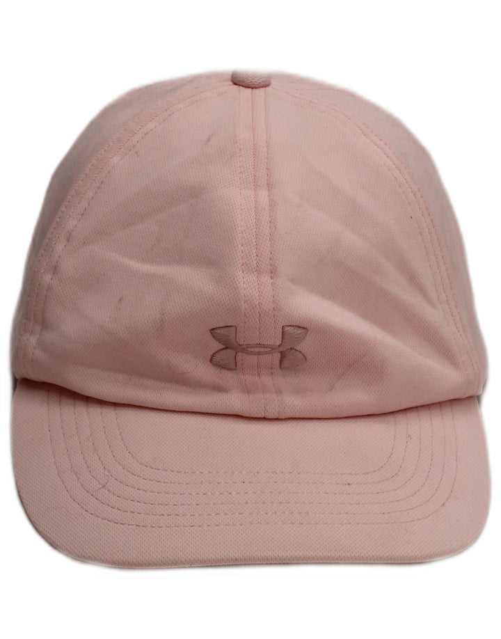 UNDER ARMOUR Womens Baseball Cap One Size Pink Polyester