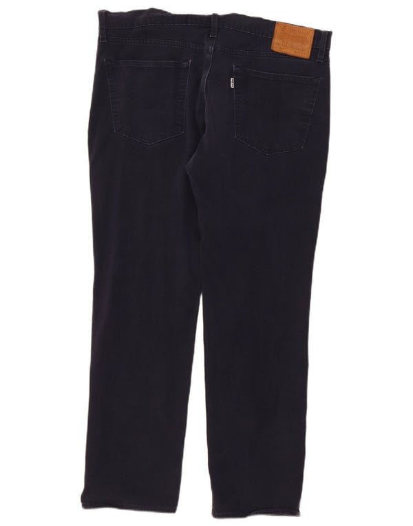 Levi's Herre 511 Slim Jeans W36 L29 Marineblå Bomuld