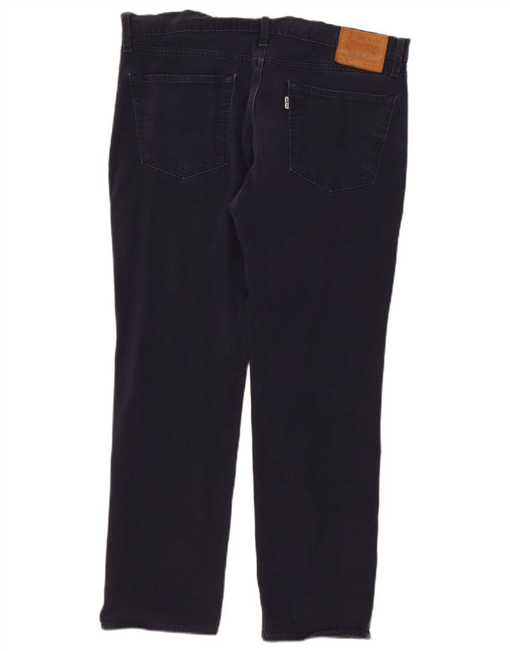 Levi's Herre 511 Slim Jeans W36 L29 Marineblå Bomuld