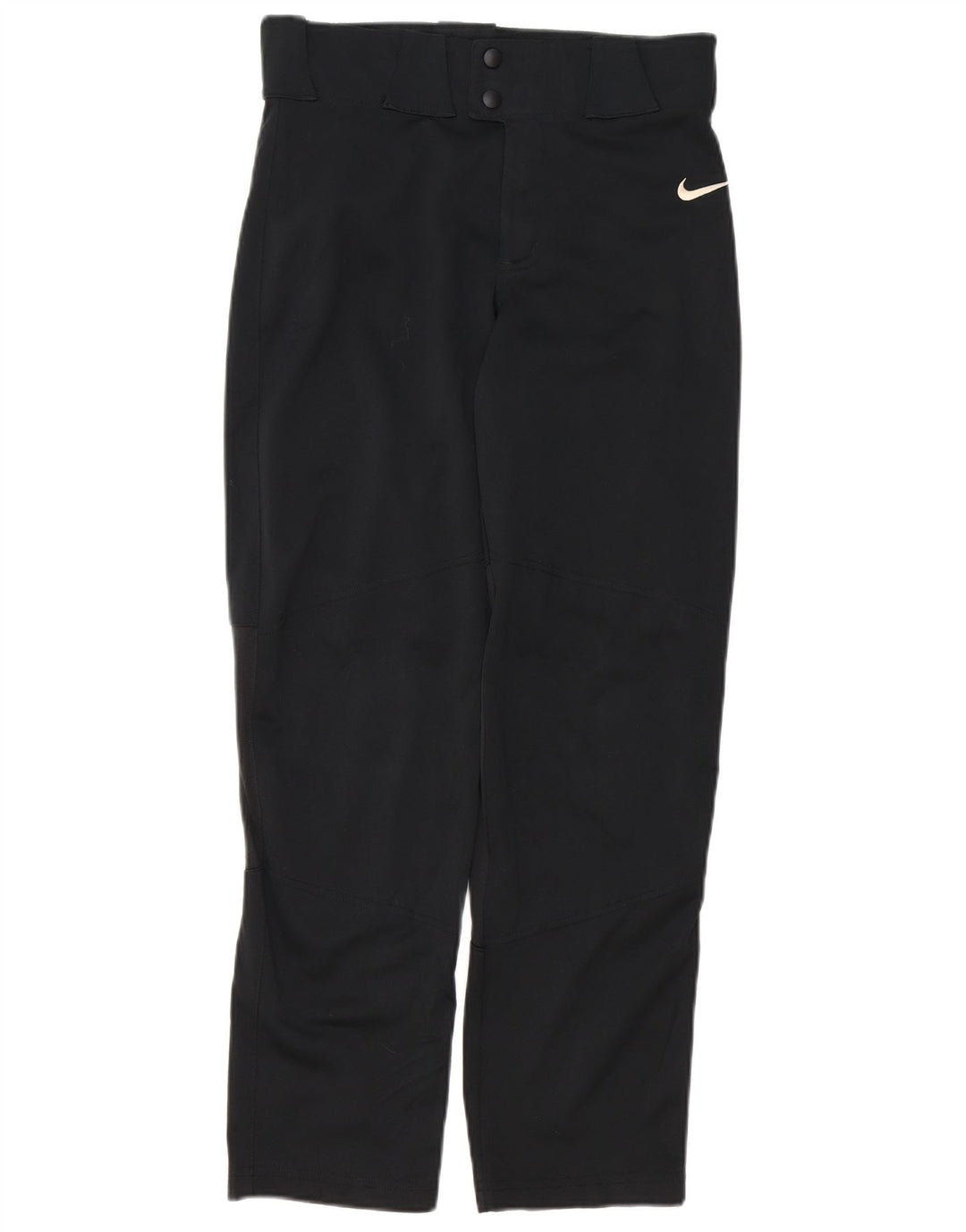 NIKE Boys Engineered Trousers 13-14 Years XL W29 L28 Black Colourblock