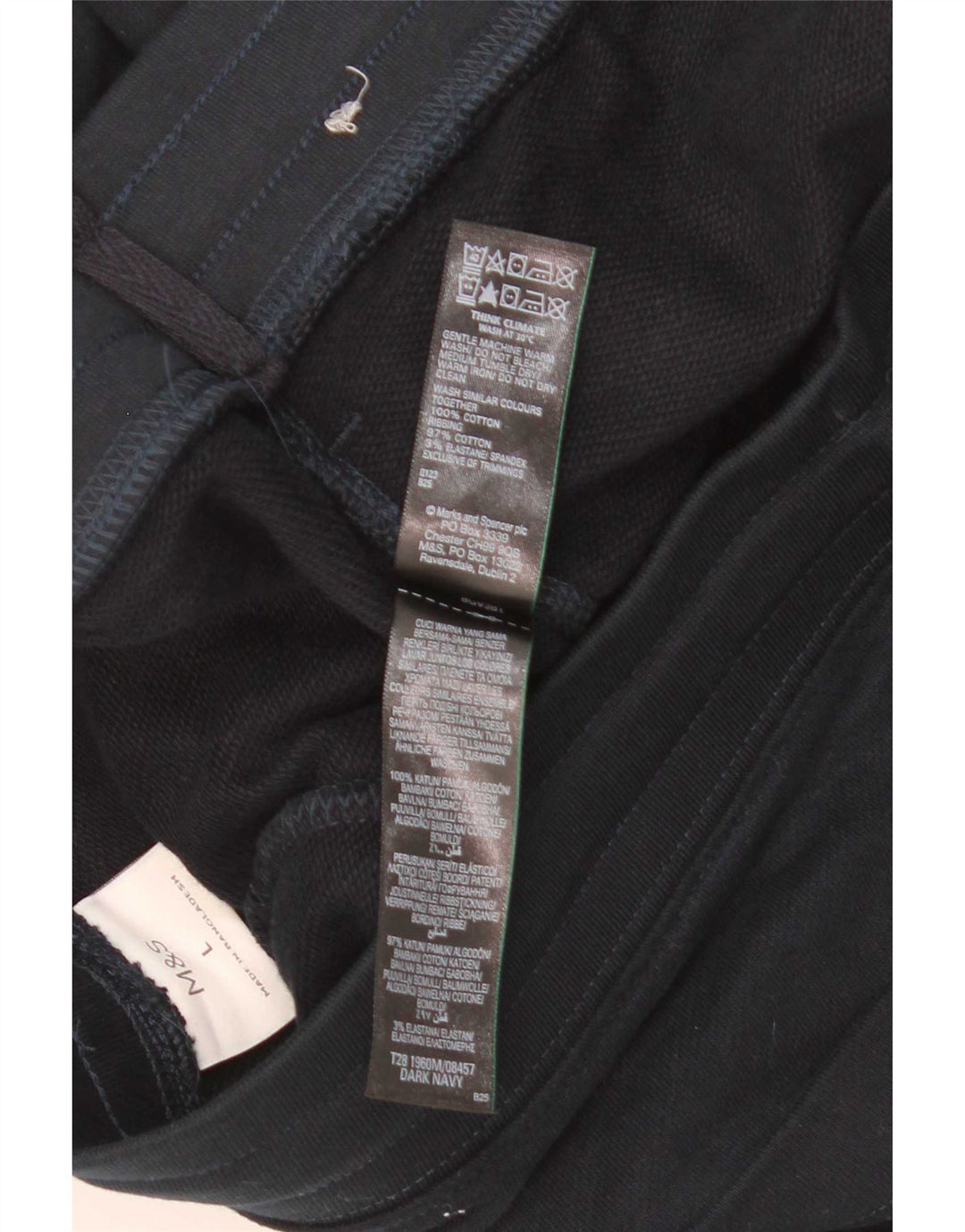 Marks & Spencer Sportsshorts til mænd store marineblå bomuld