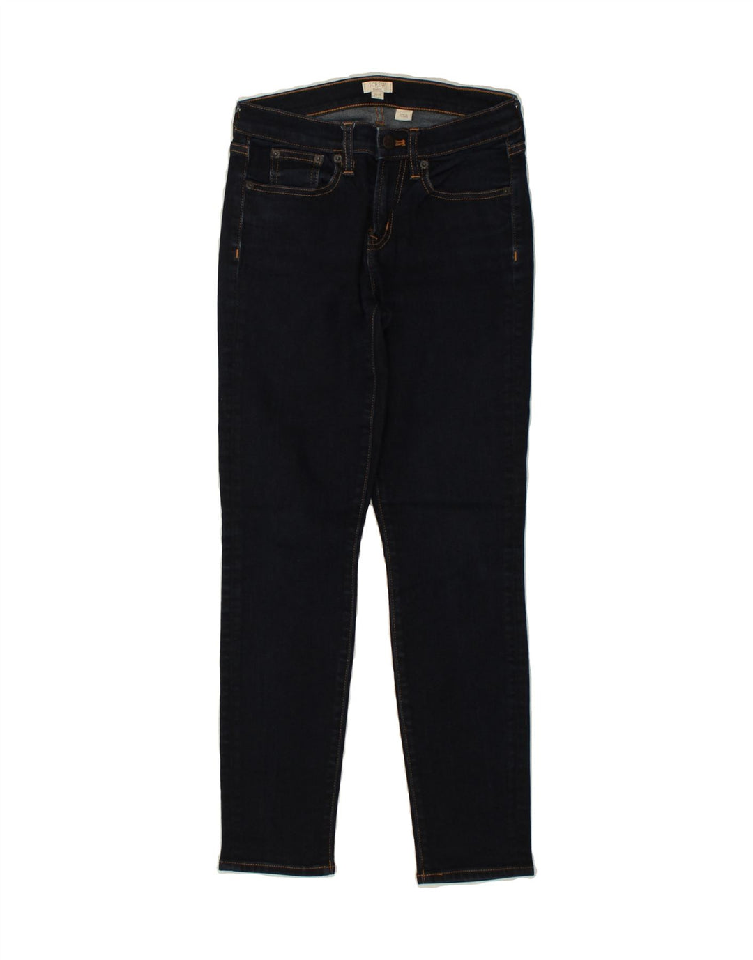 J. CREW Womens Skinny Jeans W25 L26  Navy Blue Cotton | Vintage J. Crew | Thrift | Second-Hand J. Crew | Used Clothing | Messina Hembry 