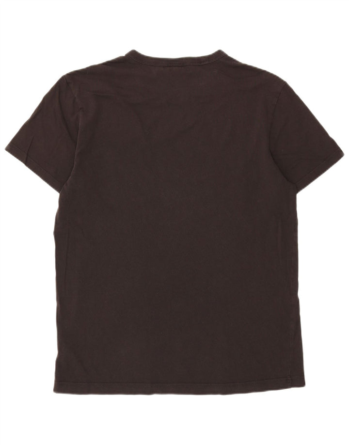 G-STAR Mens Graphic T-Shirt Top Medium Black Cotton