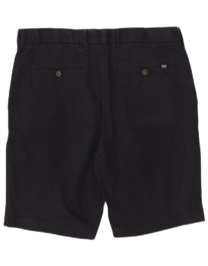 Marks & Spencer Herre Chino Shorts W36 Large Navy Blue Bomuld