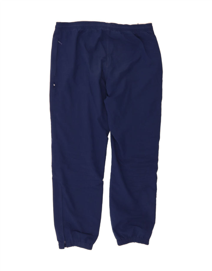 ADIDAS Mens Tracksuit Trousers Joggers Medium  Navy Blue Polyester Vintage Adidas and Second-Hand Adidas from Messina Hembry 