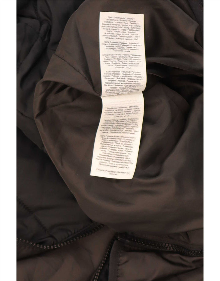 Jack & Jones Herre hættepolstret jakke UK 42 XL Sort Polyester