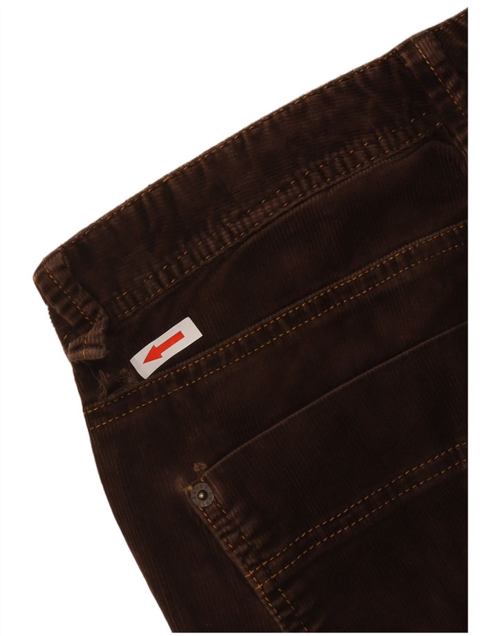 Eddie Bauer Klassiske fløjlsbukser til kvinder US 6 Medium W32 L23 Brun