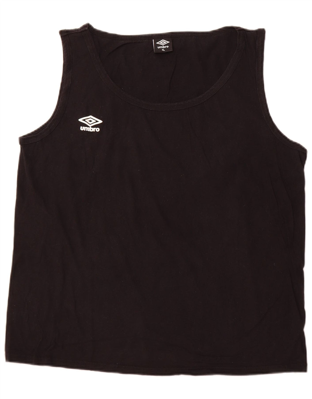 UMBRO Damevest Top UK 18 XL Sort Bomuld