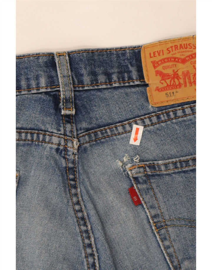 Levi's Dame 511 Slim Jeans W30 L32 Blå Bomuld