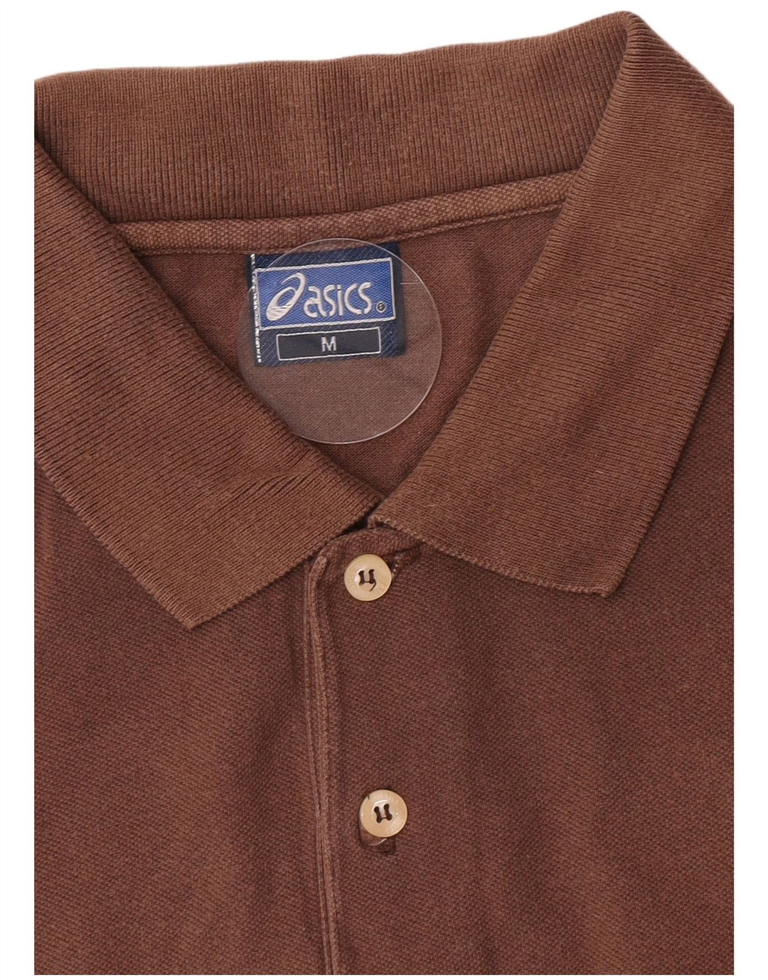 Asics herre polo skjorte medium brun