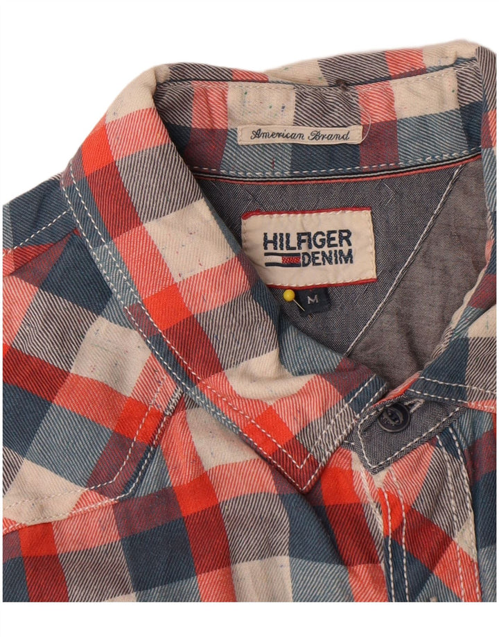 Tommy Hilfiger Herreskjorte Medium Flerfarvet ternet bomuld