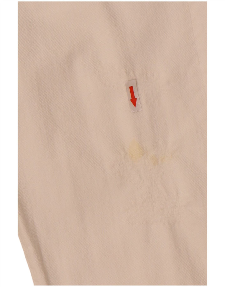 Roy Rogers Dame Slim Jeans W34 L30 Hvid Bomuld