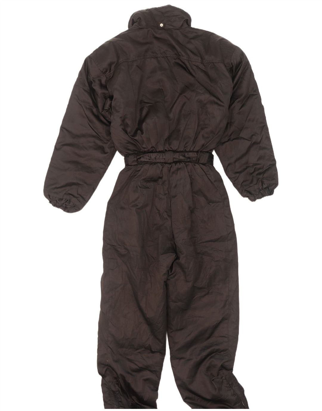 Vintage Dame Ski Jumpsuit IT 46 Large Black
