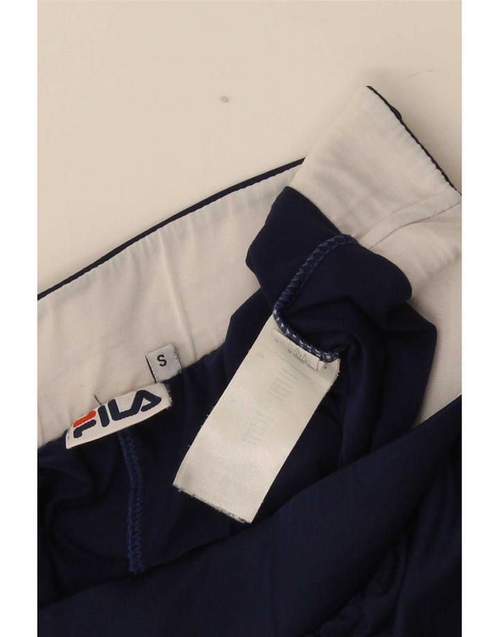 Fila Dame Tennis Nederdel UK 10 Small Navy Blue Polyester