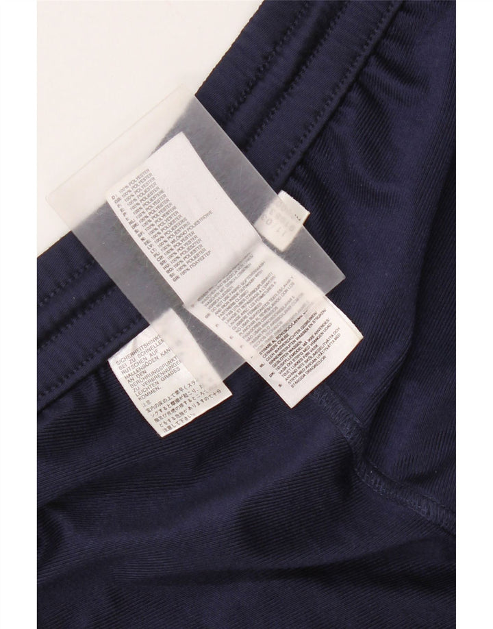 Adidas Træningsdragt til mænd Joggers UK 40/44 Medium Navy Blue Polyester