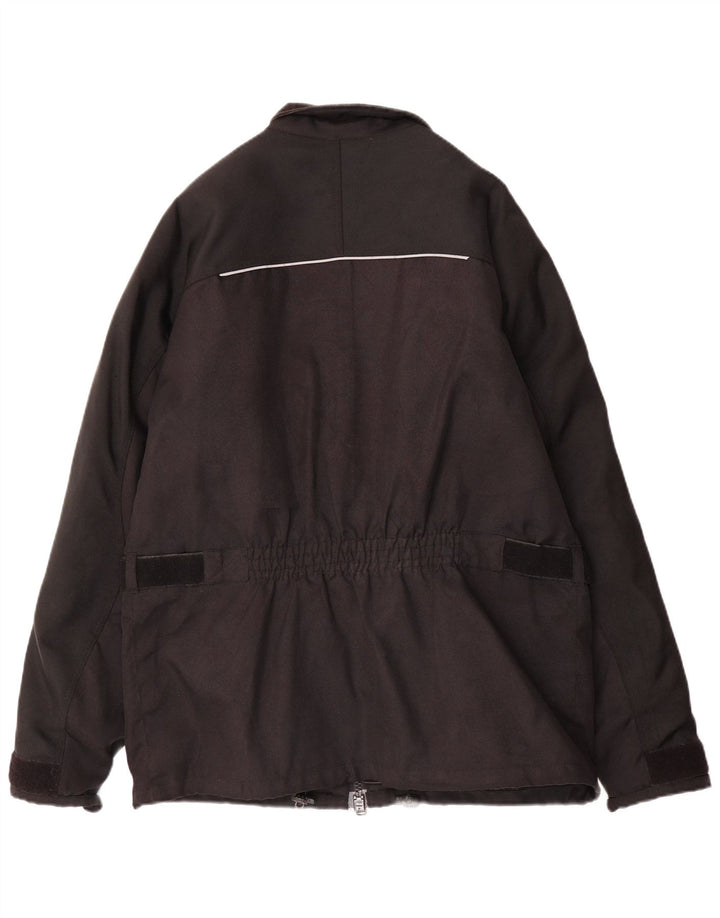 American Eagle Herre Utility Jacket UK 38 Medium Black Acetate