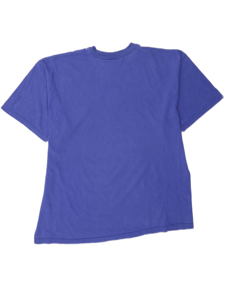 CHAMPION Mens T-Shirt Top XL Blue Cotton Vintage Champion and Second-Hand Champion from Messina Hembry 