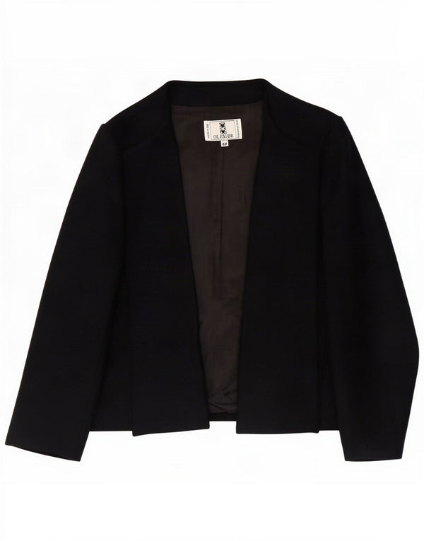 Oliver Womens Open Blazer Jacket IT 42 Medium Navy Blue