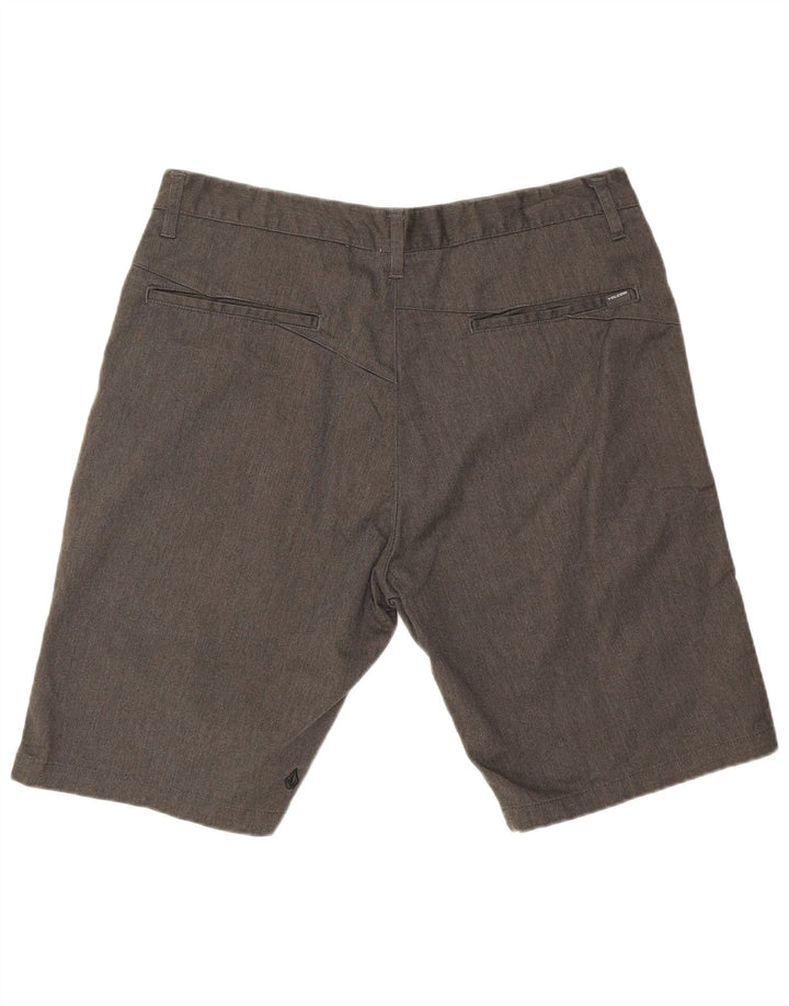 Volcom Herre Chino Shorts W36 Large Grå Bomuld