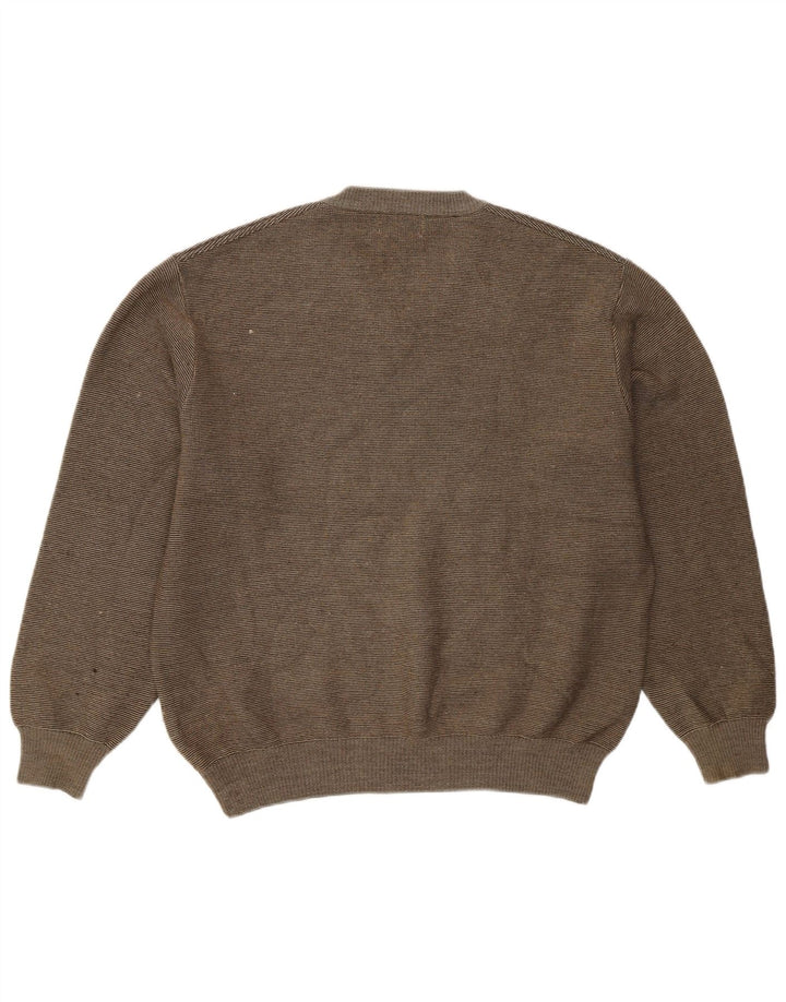 Marks & Spencer Herre V-hals sweater Medium Khaki