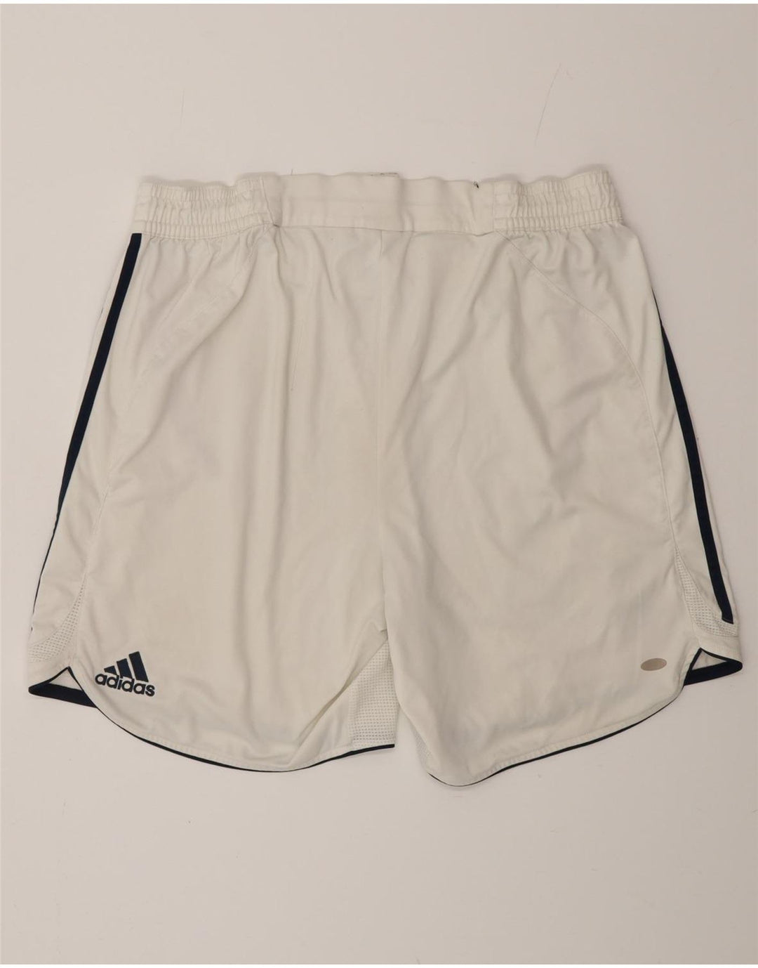 ADIDAS Herre FC Bayern Munchen Sportsshorts UK 42 Large White Colourblock