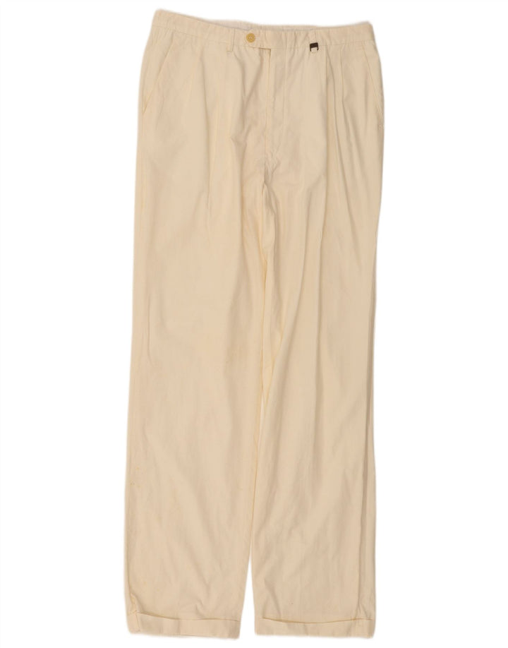 VALENTINO Herre Pegged Chino Bukser W30 L32 Off White