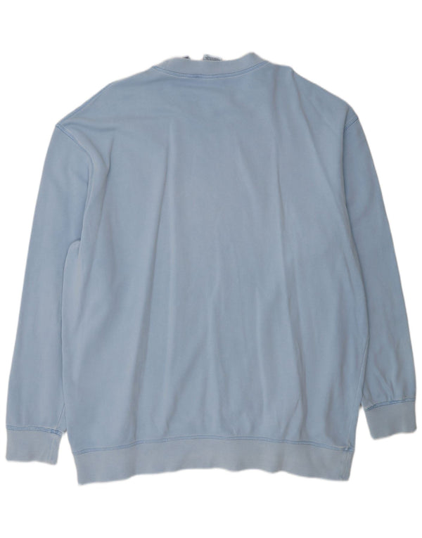 ADIDAS Mens Sweatshirt Jumper 2XL Blue Cotton