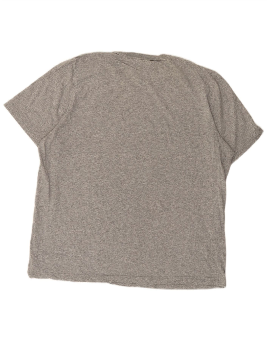 Adidas Herre T-Shirt Top XL Grå Flecked Bomuld