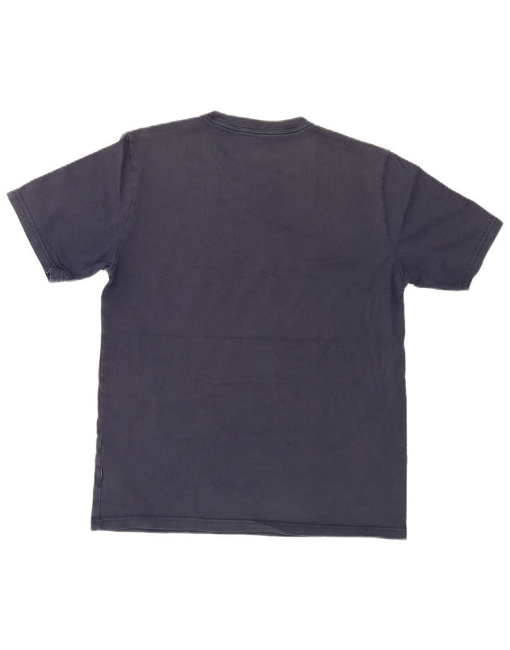 Converse Herre grafisk T-shirt Top Medium Marineblå Bomuld