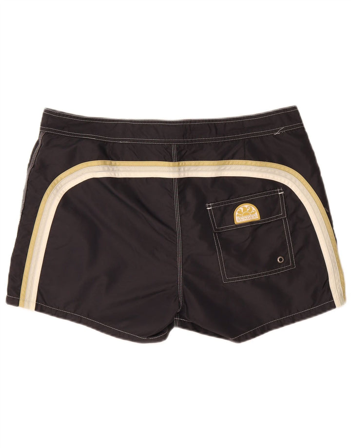 Sundek Herre badeshorts XL Sortstribet