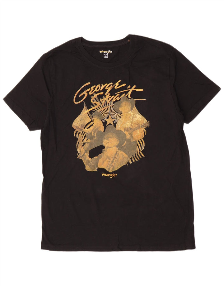 Wrangler Herre grafisk T-shirt Top Stor Sort