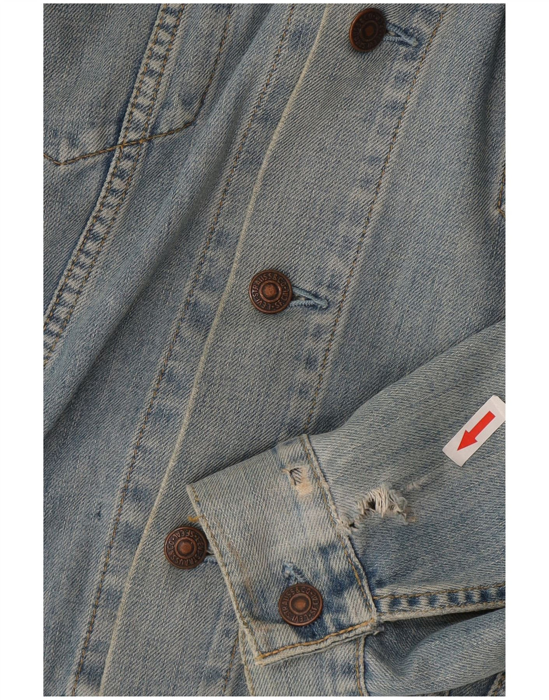 Levi's Herre denimjakke UK 40 Large Blue