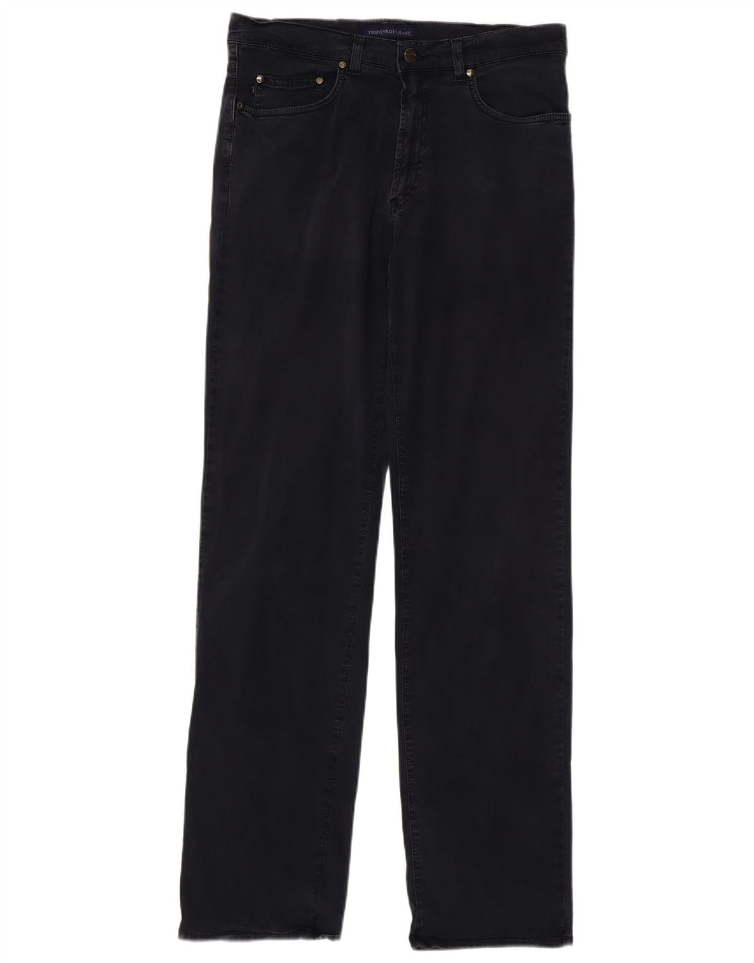 Hugo Boss Herre Slim Jeans W34 L35 Marineblå Bomuld