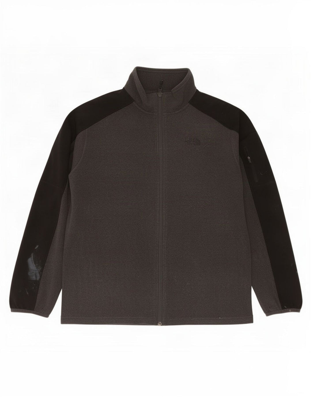 The North Face Herre Fleecejakke UK 40 Stor Grå Colourblock Polyester