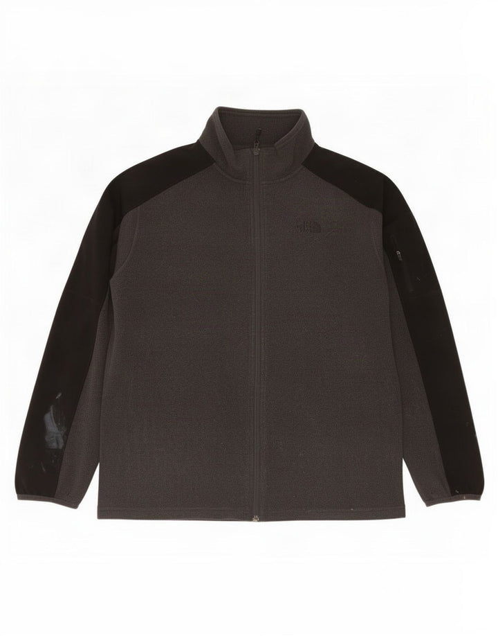 The North Face Herre Fleecejakke UK 40 Stor Grå Colourblock Polyester