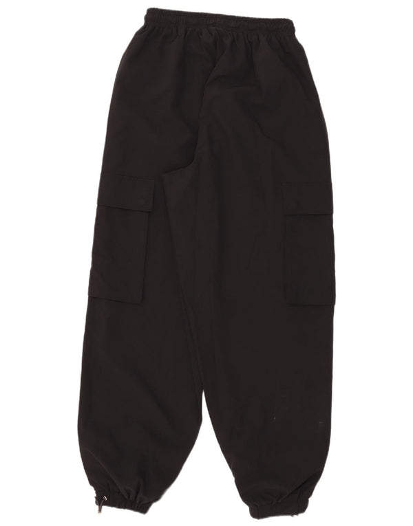 Ellesse Dame Cargo Træningsdragt Bukser Joggers UK 12 Medium Sort