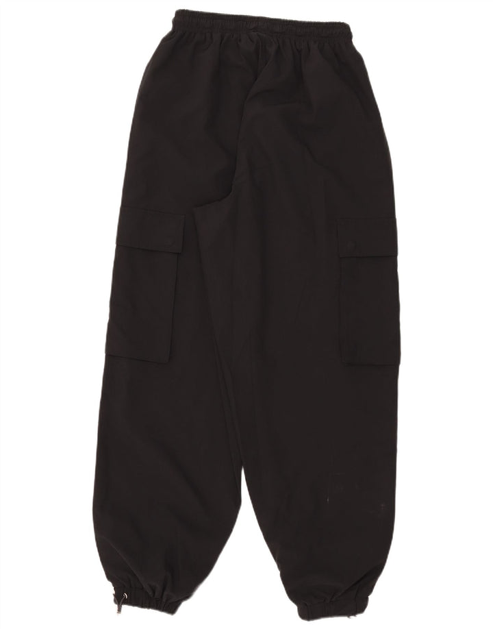 Ellesse Dame Cargo Træningsdragt Bukser Joggers UK 12 Medium Sort