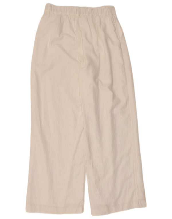Hollister Kvinder Livvy Højtalje Casual Bukser Medium W28 L29 Hvid