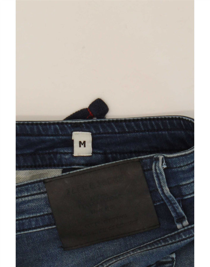 Jack & Jones Herre Loose Fit Denim Shorts Medium W32 Blå Bomuld