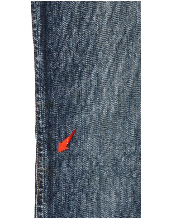 WRANGLER Herre Texas Straight Jeans W32 L30 Blå Bomuld