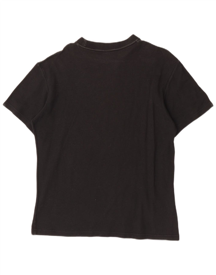 Fila Herre T-Shirt Top Stor Sort Bomuld