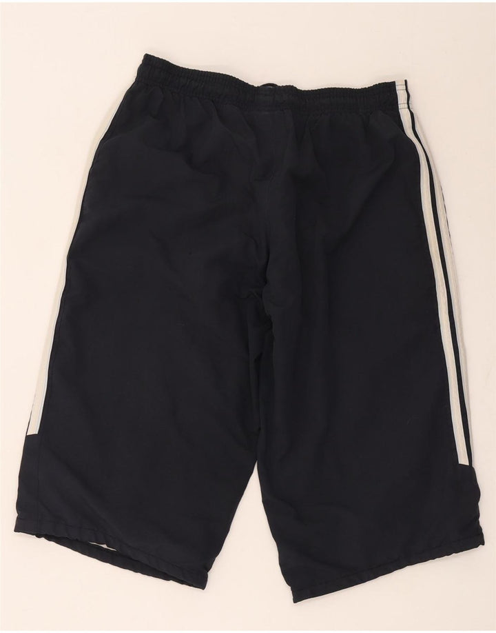 Adidas Herre Bermuda Sportshorts Små sorte polyester