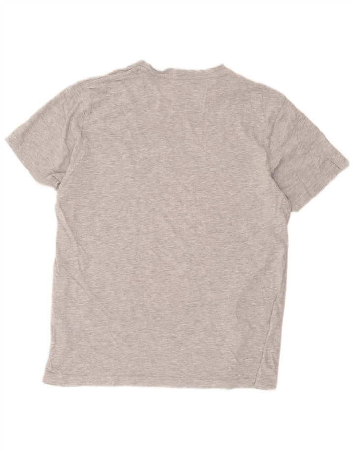 Billabong Herre grafisk T-shirt Top Mellemgrå Flecked Bomuld