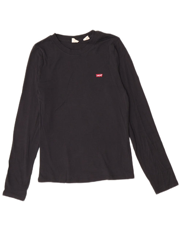 Levi's Dame Top Langærmet UK 14 Large Sort