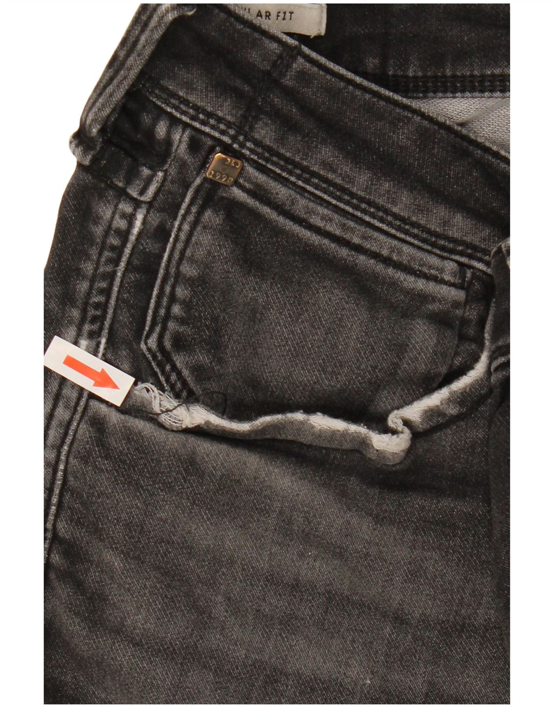 Jack & Jones Herre Regular Fit denimshorts XL W38 Grå bomuld